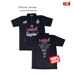 OFFICIAL ISSUE JERSEY JAKARTA LAVANI LIVIN TRANSMEDIA